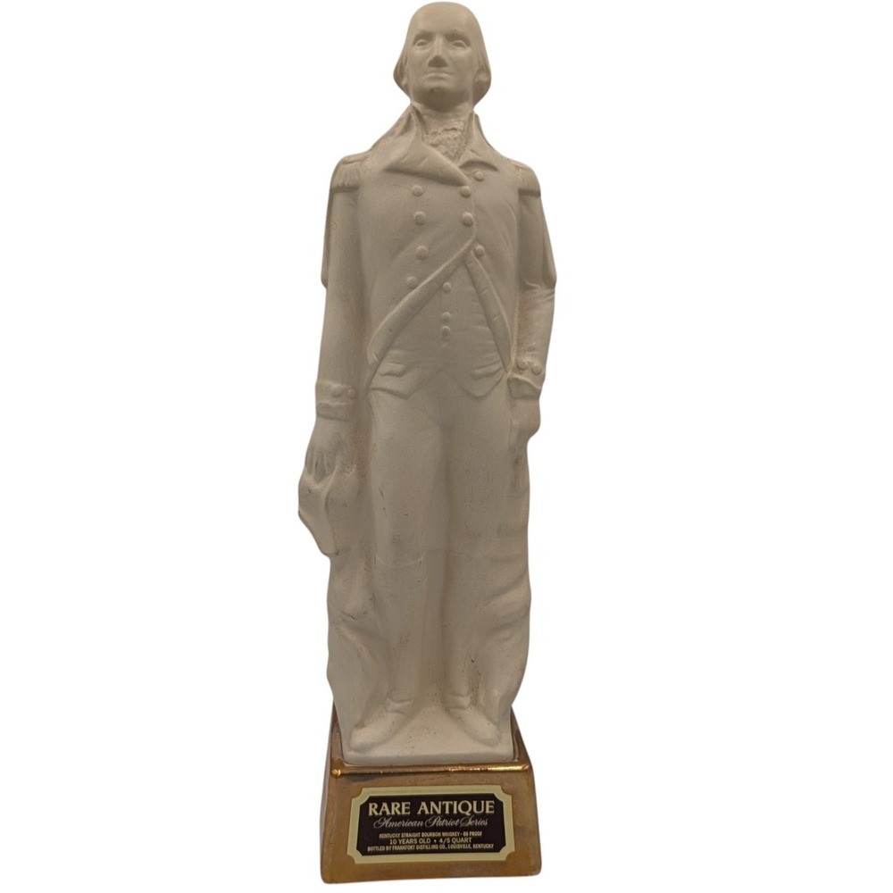Rare Antique Decanter American Patriot Series George Washington Whiskey Bottle
